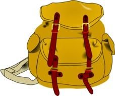 Backpack Clip Art N43