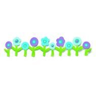 Purple Flower Border drawing