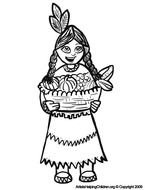 Native American Coloring Pages Printable