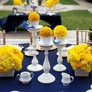 Royal Blue And Yellow Wedding Ideas