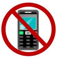 No Cell Phone Sign N21