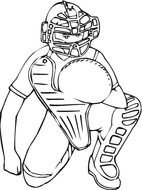 Baseball Coloring Pages N4