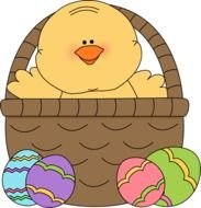 Easter Basket Clip Art N48