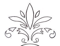 Stencils drawing