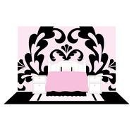 bedroom as a graphic illustration
