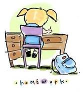 Clipart of Homework Help