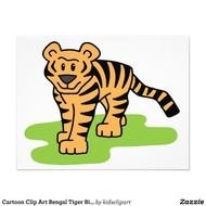 Tiger Cartoon Clip Art N22
