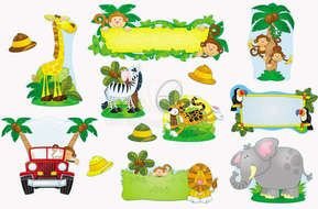Jungle Theme Bulletin Board