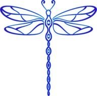 Drawing Dragonfly Clip Art