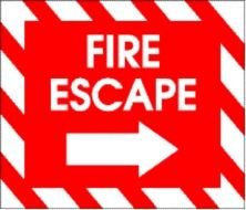 Fire Escape Plan Clip Art