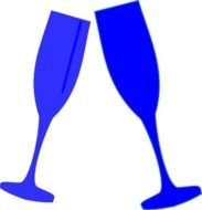 Champagne Glasses Clip Art Free N5