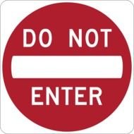 Do Not Enter Sign N13