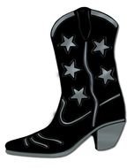 Cowboy Boot as graphic illustration