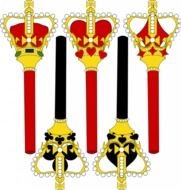 Estilizado Cetro Vetor Clip Art