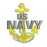 Official US Navy Anchor Logo N2