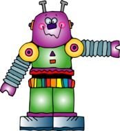 DJ Inkers Robot drawing