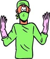 clipart of the surgeon