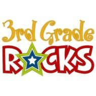 2nd Grade Rocks Clip Art
