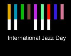 banner for international jazz day