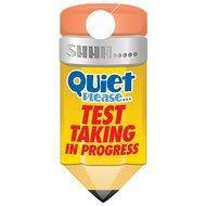 Quiet Testing In Progress Sign N2