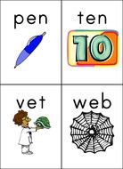CVC Word Printables
