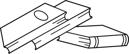 Book Stack Clip Art drawing