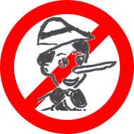 No Lying Clip Art N2
