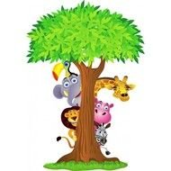 Safari Trees Clip Art N4