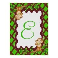 Baby Monkey Border Clip Art N2