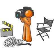 Movie Camera Clip Art N39