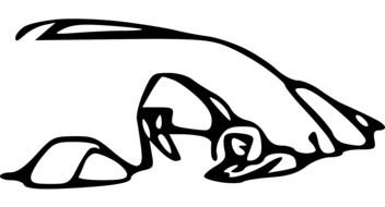 Bear Cave as picture for clipart