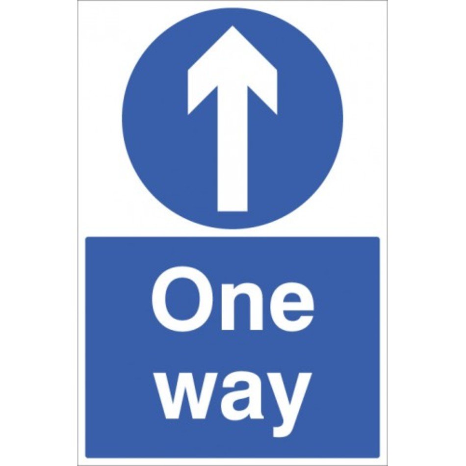 One Way Sign N2