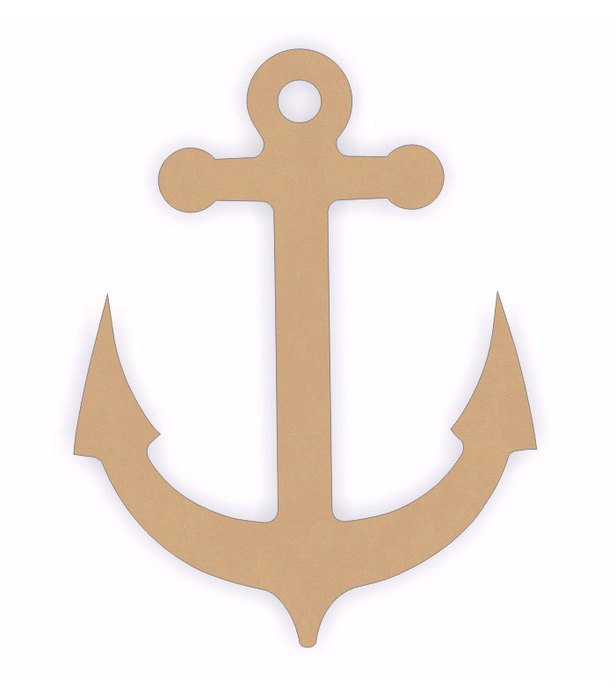 Wooden Anchor Cutouts