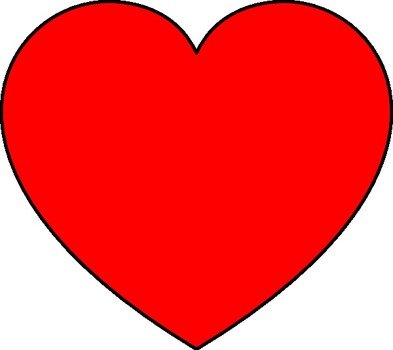 Red Heart Clip Art N64