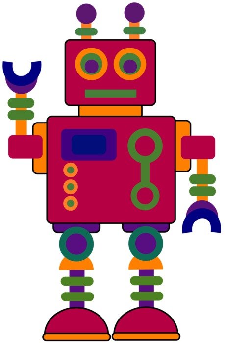 Robot Clip Art N31