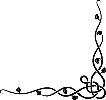 Vine Border Clip Art N17