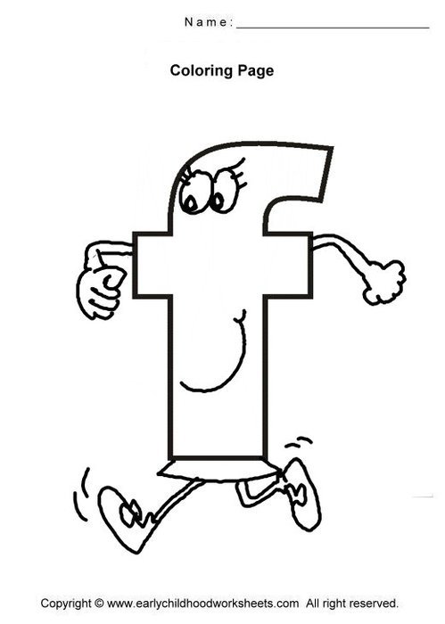 Alphabet Coloring Pages