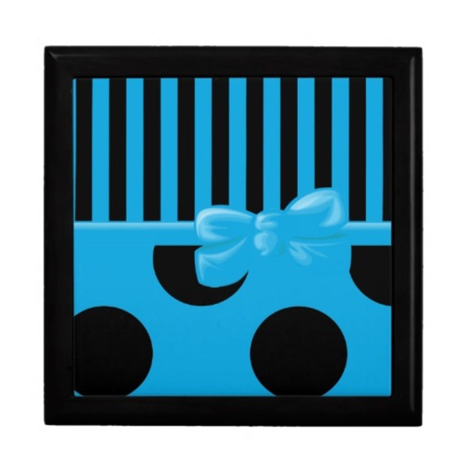 Blue Polka Dot Bow Clip Art N2