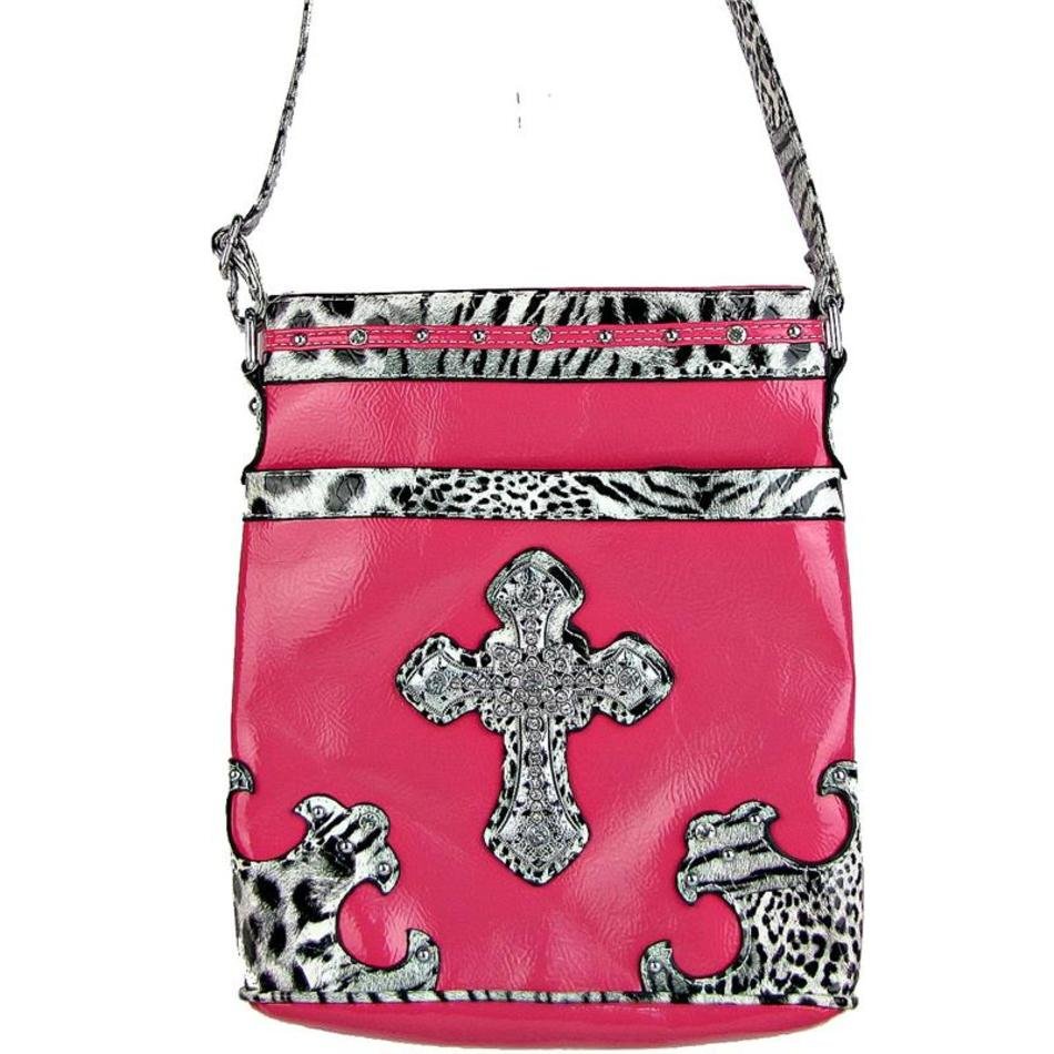 cross body pink purpse
