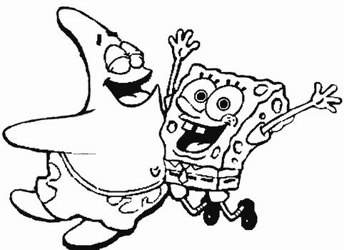 Spongebob Coloring Pages To Print
