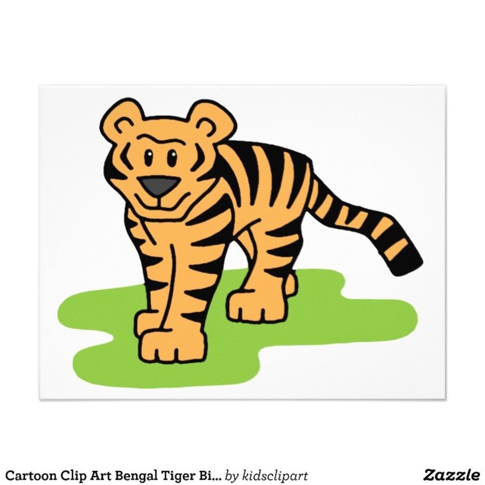 Tiger Cartoon Clip Art N22