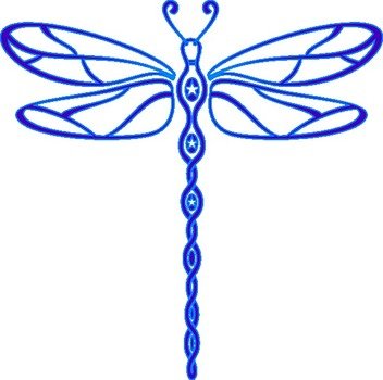 Drawing Dragonfly Clip Art