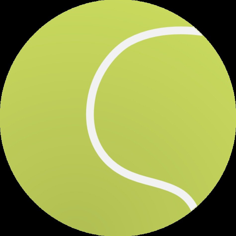 Cartoon Tennis Ball Clip Art N5