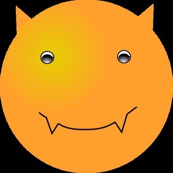 Smiley Face Clip Art N411