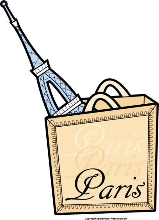 Simple Eiffel Tower Clip Art N2