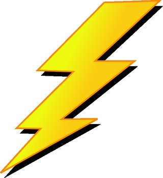 Lightning Bolt Clip Art N98