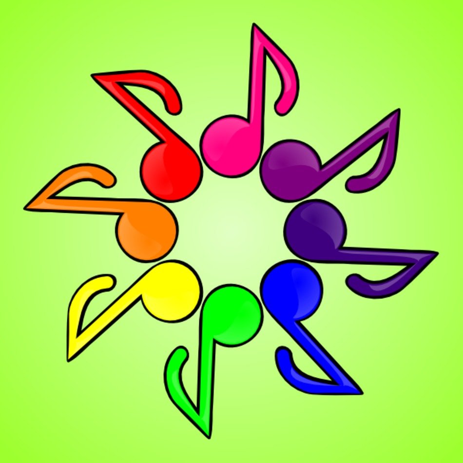 Music Notes Clip Art N124