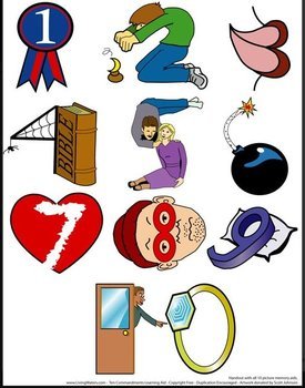 Ten Commandment Numbers