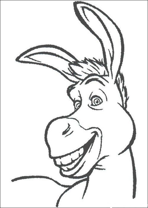 Shrek Coloring Pages N2
