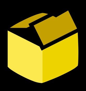 Open Box Clip Art N20